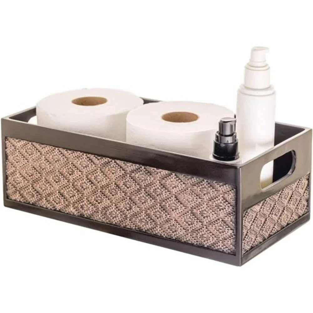Bathroom Decor Box Toilet Paper Storage Basket - Bathroom Storage Toilet Tank